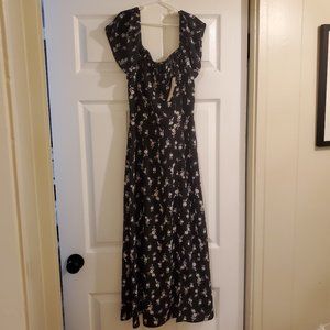 Long floral dress